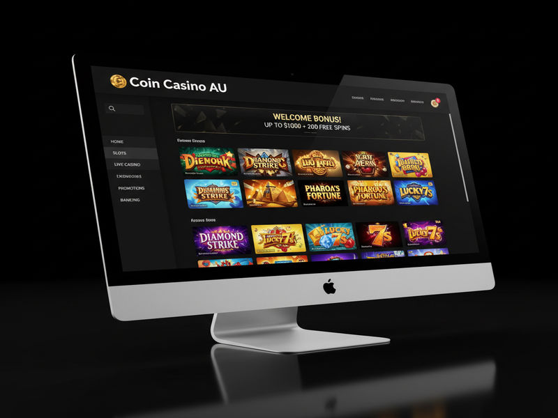 Coin Casino AU Casino on Computer