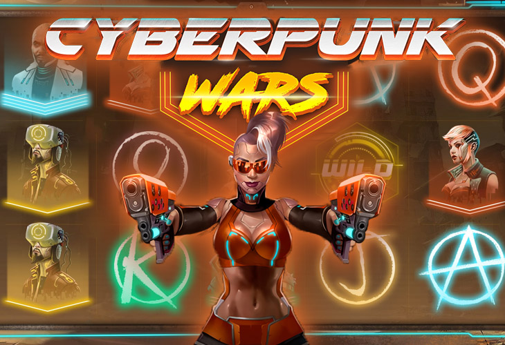 Cyberpunk Wars - Woohoo slot at Coin Casino AU Casino