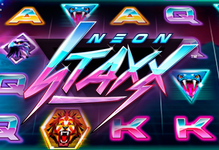 Neon Staxx - NetEnt slot at Coin Casino AU Casino